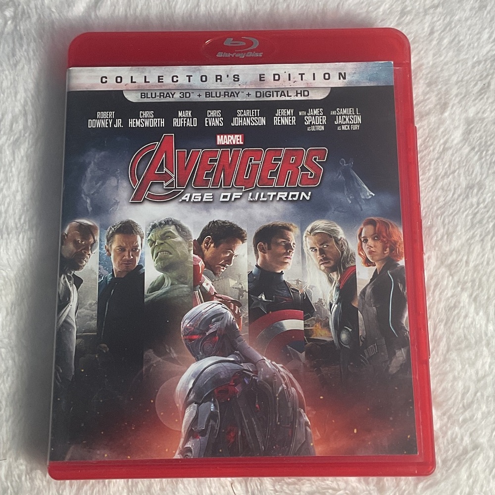 Marvel Avengers: Age of Ultron 3D blu ray